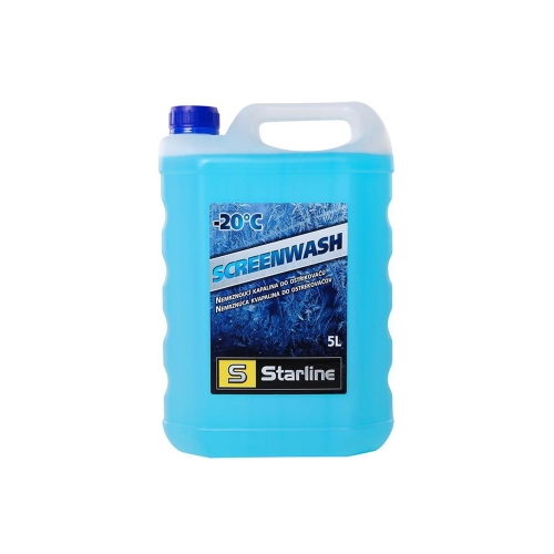 Зимна Течност За Чистачки, Starline, SCREENWASH, Готова За Употреба -20°C, 5 литра